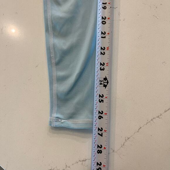 Frankies‎ Bikinis Active Light Blue Leggings size Small - Picture 11 of 11